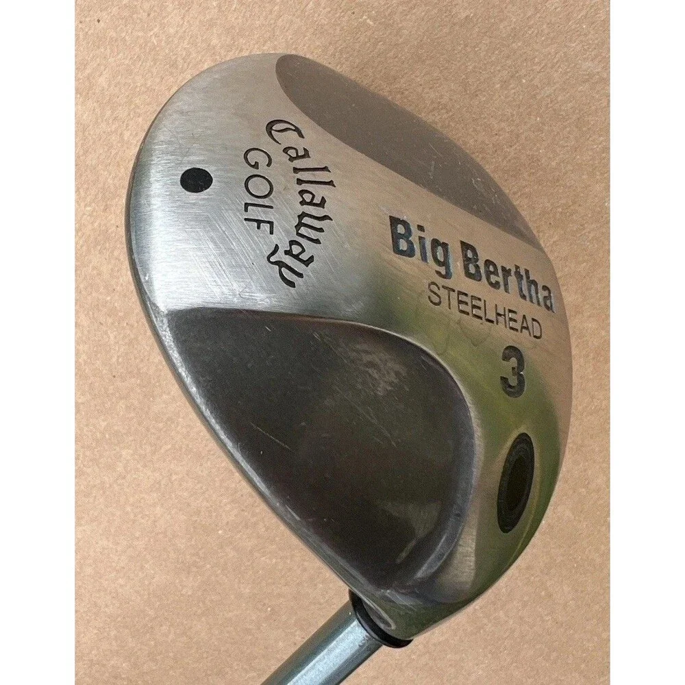 Callaway Big Bertha Steelhead 3 Fairway Wood Graphite Gems Lite Shaft RH 42” - Picture 6 of 11